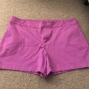 Pink shorts